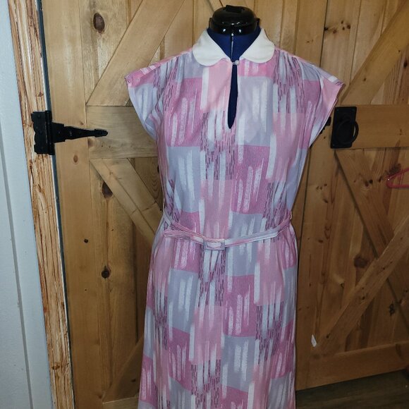 Lady Page Susan Page VTG Day Dress - Picture 1 of 12